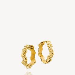 Sistie2ND Hoop Creoler Bred Lille Forgyldt