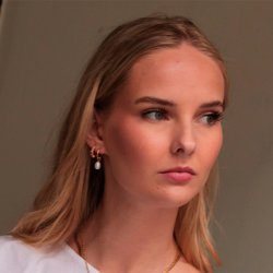 Sistie2ND Hoop Creoler Bred Lille Forgyldt