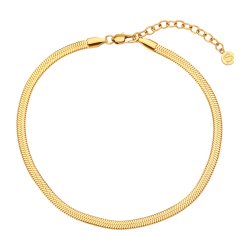 Sistie2ND Snake Anklet Forgyldt