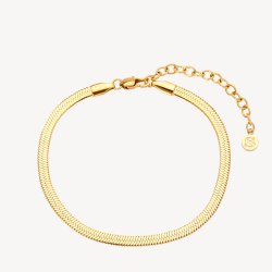 Sistie2ND Snake Armbnd Forgyldt