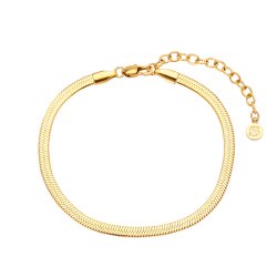 Sistie2ND Snake Armbnd Forgyldt