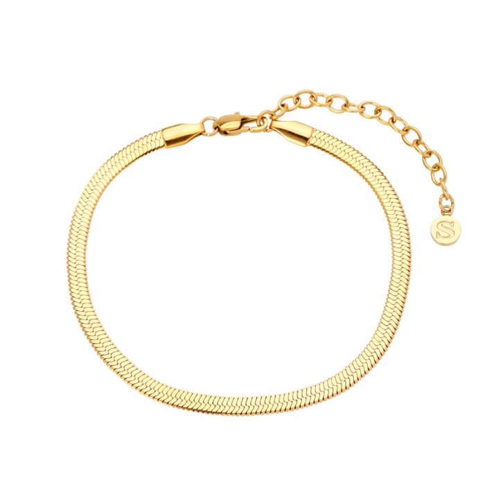 Sistie2ND Snake Armbnd Forgyldt