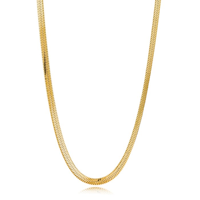 Sistie2ND Snake Halskde Forgyldt