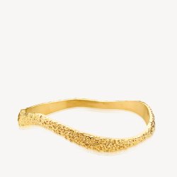 Sistie2ND Wavy Armbnd m/ Mnster Forgyldt