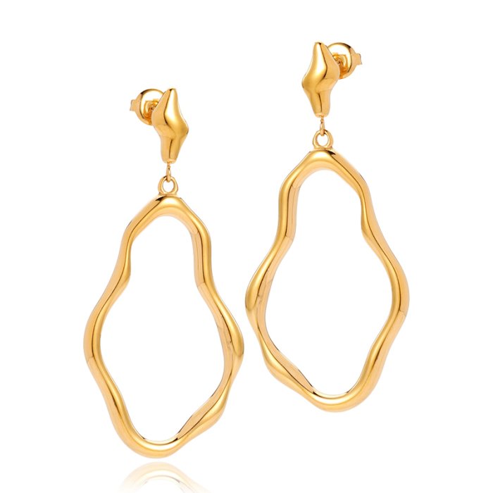 Sistie2ND Wavy reringe Forgyldt