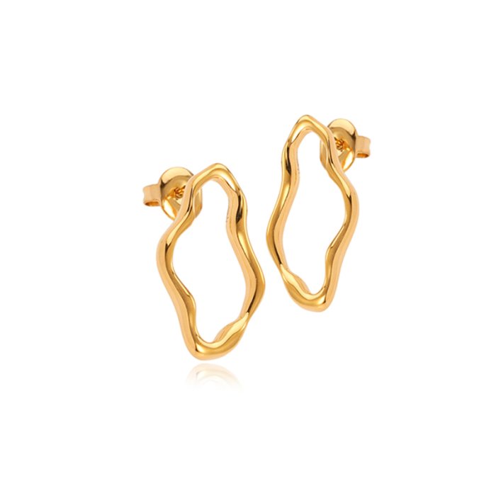 Sistie2ND Wavy restikker Forgyldt