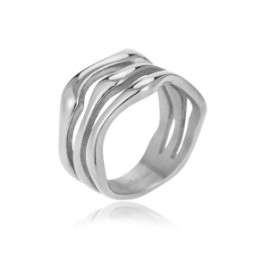 Sistie2ND Wavy Ring Bred Stl