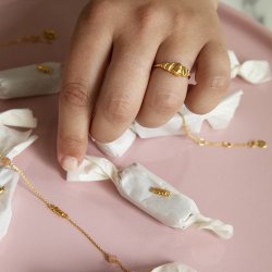 Sistie x Frederikke Wrens Halskde - Forgyldt Slv