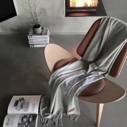 Skriver Collection Baby Alpaca Plaid - Herringbone