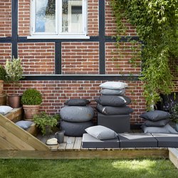 Skriver Collection Orlando Udendrs Puf - Lysegr