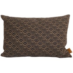 Skriver Collection Bond Street Pude Brun - 40x60 cm.