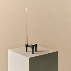 Stoff Nagel Manchet Sort 3 stk