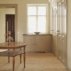 Stoff Nagel Lysestage Brstet Messing 3 stk.