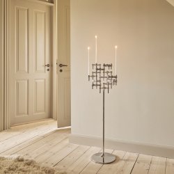 Stoff Nagel Lysestage Quist Brstet Krom