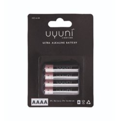 Stoff Nagel Uyuni LED Kertelys - Batterier - AAAA 4 pk.