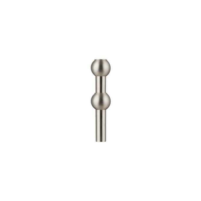 Stoff Nagel Vase B�rstet Krom