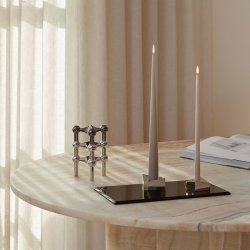 Stoff Nagel Reflect Lysestage - Krom - Stor