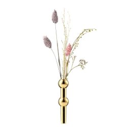 Stoff Nagel Vase - Messing