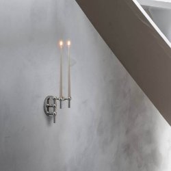 Stoff Nagel Wall Hanger - Krom