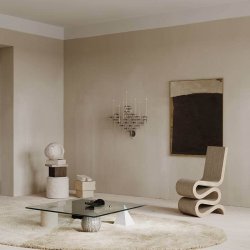 Stoff Nagel Wall Hanger - Krom