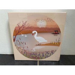 ViSSEVASSE Rund Puslespil - The Swan - 2-SORTERING