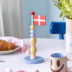 The Clay Play PASHTEL Bordflag i Tr