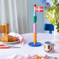 The Clay Play TALLY Bordflag i Tr