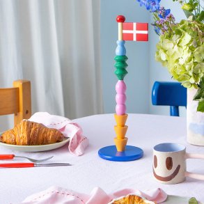 The Clay Play TALLY Bordflag i Tr