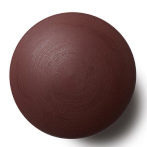 Anne Black hook Mat XLarge - Rd Brun