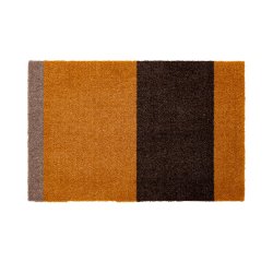 Tica Copenhagen Gulvm�tte Stripes Horisontal - Dijon/Brun/Sand 40x60 cm