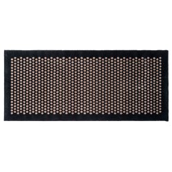 Tica Copenhagen Gulvmtte m. Dots - Sort/Sand - 67x150 cm