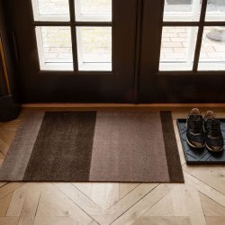 Tica Copenhagen Gulvm�tte Stripes Horisontal Sand/Brun 60x90 cm