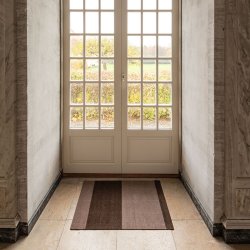 Tica Copenhagen Gulvm�tte Stripes Horisontal Sand/Brun 60x90 cm