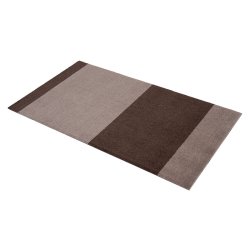 Tica Copenhagen Gulvm�tte Stripes Horisontal Sand/Brun 67x120 cm