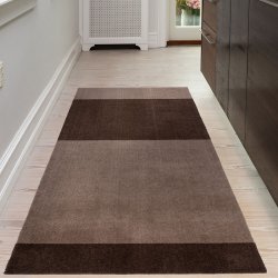 Tica Copenhagen Gulvm�tte Stripes Horisontal Sand/Brun 90x200 cm