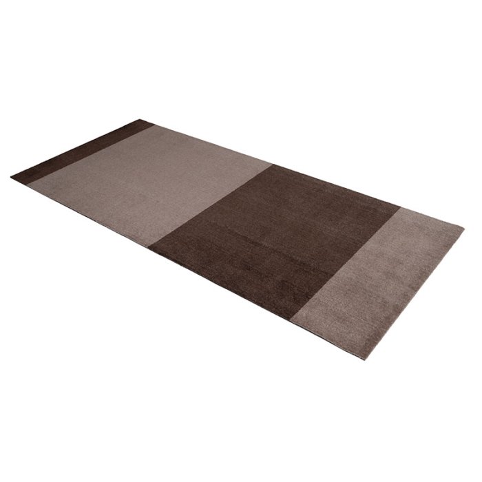 Tica Copenhagen Gulvm�tte Stripes Horisontal Sand/Brun 90x200 cm