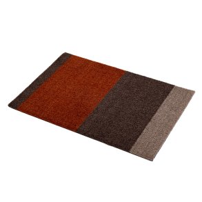 Tica Copenhagen Gulvm�tte Stripes Horisontal Sand/Brun/Terrakotta 40x60 cm