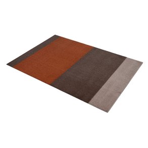 Tica Copenhagen Gulvm�tte Stripes Horisontal Sand/Brun/Terrakotta 90x130 cm