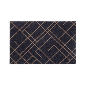 Tica Copenhagen Gulvm�tte Lines Gr�bl�/Sand 40x60cm