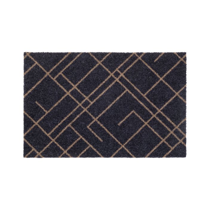 Tica Copenhagen Gulvm�tte Lines Gr�bl�/Sand 40x60cm