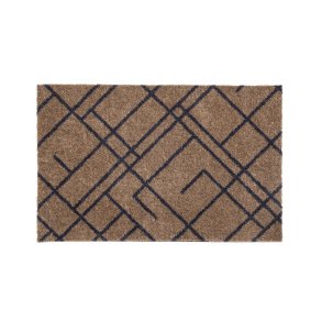 Tica Copenhagen Gulvm�tte Lines Sand/Gr�bl� 40x60cm
