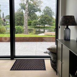Tica Copenhagen Gulvm�tte Dot Gr�bl�/Sand 60x90cm