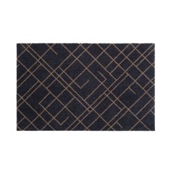 Tica Copenhagen Gulvm�tte Lines Gr�bl�/Sand 60x90cm