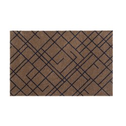 Tica Copenhagen Gulvm�tte Lines Sand/Gr�bl� 60x90cm