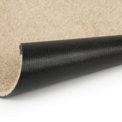 Tica Copenhagen Gulvm�tte Stripes Gr�bl�/Sand/Ivory 60x90cm