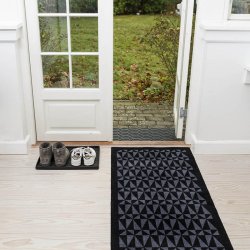 Tica Copenhagen skobakke m. geometrisk print - Mellem