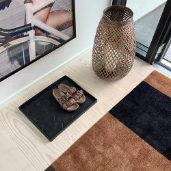 Tica Copenhagen skobakke m. geometrisk print - Mellem
