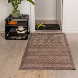 Tica Copenhagen Smudsmtte m. Dots - Sand/Beige - 90x130cm