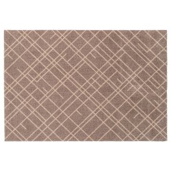 Tica Copenhagen Smudsm�tte m. Lines - Sand/Beige - 90x130cm