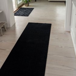 Tica Copenhagen Smudsmtte - Sort - 90x200 cm